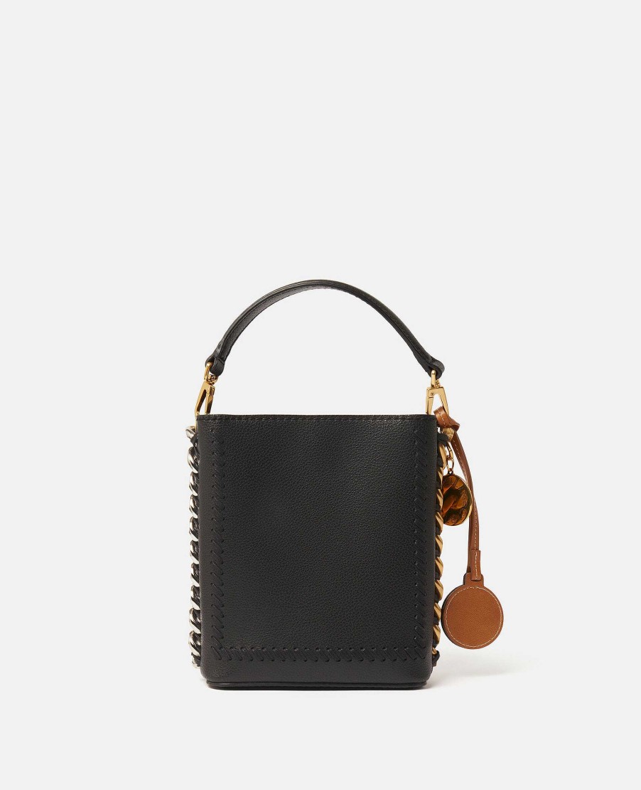 Kvinnor Stella McCartney Frayme Vaska | Frayme Mirum® Mini Square Bucket Bag