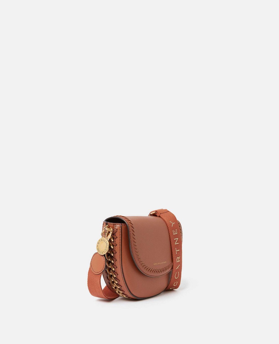 Kvinnor Stella McCartney Crossbody-Vaskor | Frayme Mirum® Medium Flap Axelvaska