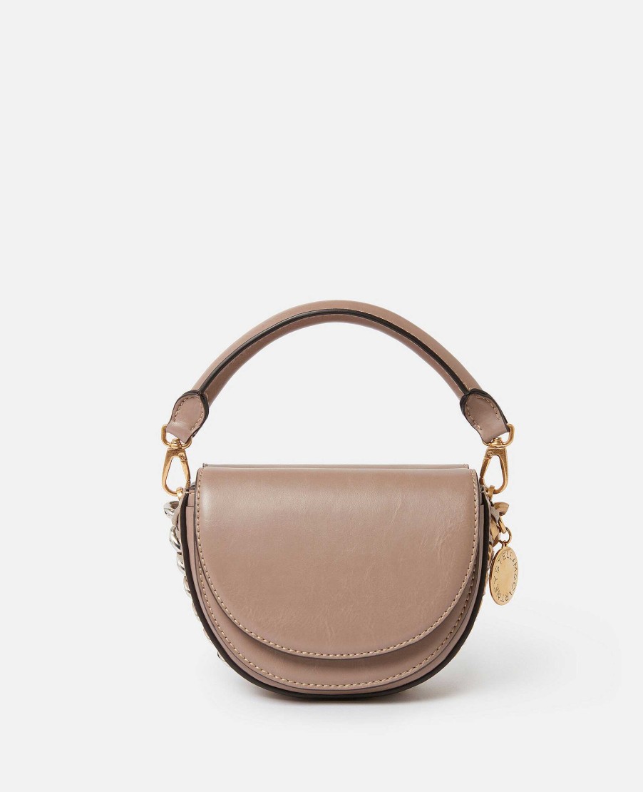 Kvinnor Stella McCartney Frayme Vaska | Frayme Ryder Medium Flap Axelvaska