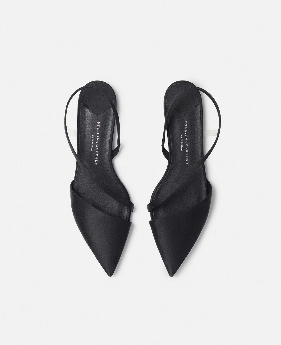 Kvinnor Stella McCartney Lagenheter | Stella Iconic D'Orsay Ballet Flats