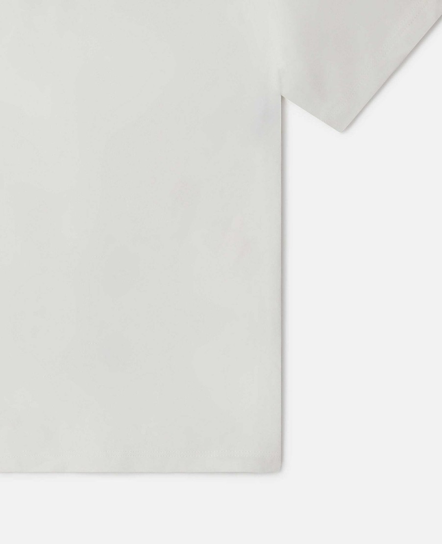 Barn Stella McCartney T-Shirts Och Toppar | Blomma Grafisk T-Shirt