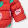 Barn Stella McCartney Baby Flickor | Leende Hjarta Print Puffer Coat