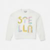 Barn Stella McCartney Trojor Och Koftor | Stella Logo Rainbow Sweatshirt