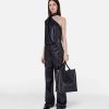 Kvinnor Stella McCartney Frayme Vaska | Frayme Croc-Effect Praglad Tygvaska