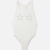 Kvinnor Stella McCartney Badklader | Diamante Star Racerback Baddrakt