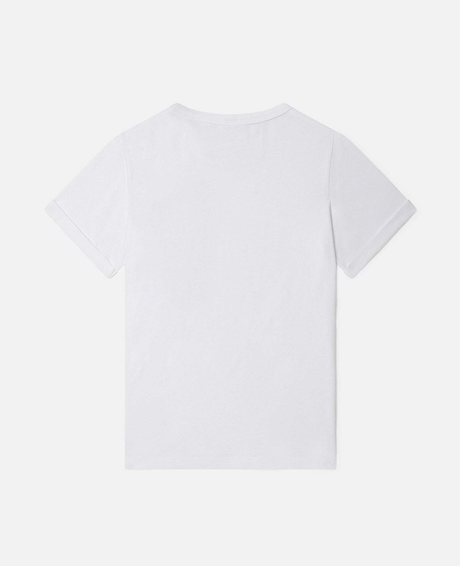 Barn Stella McCartney T-Shirts Och Toppar | Sunshine Badge T-Shirt