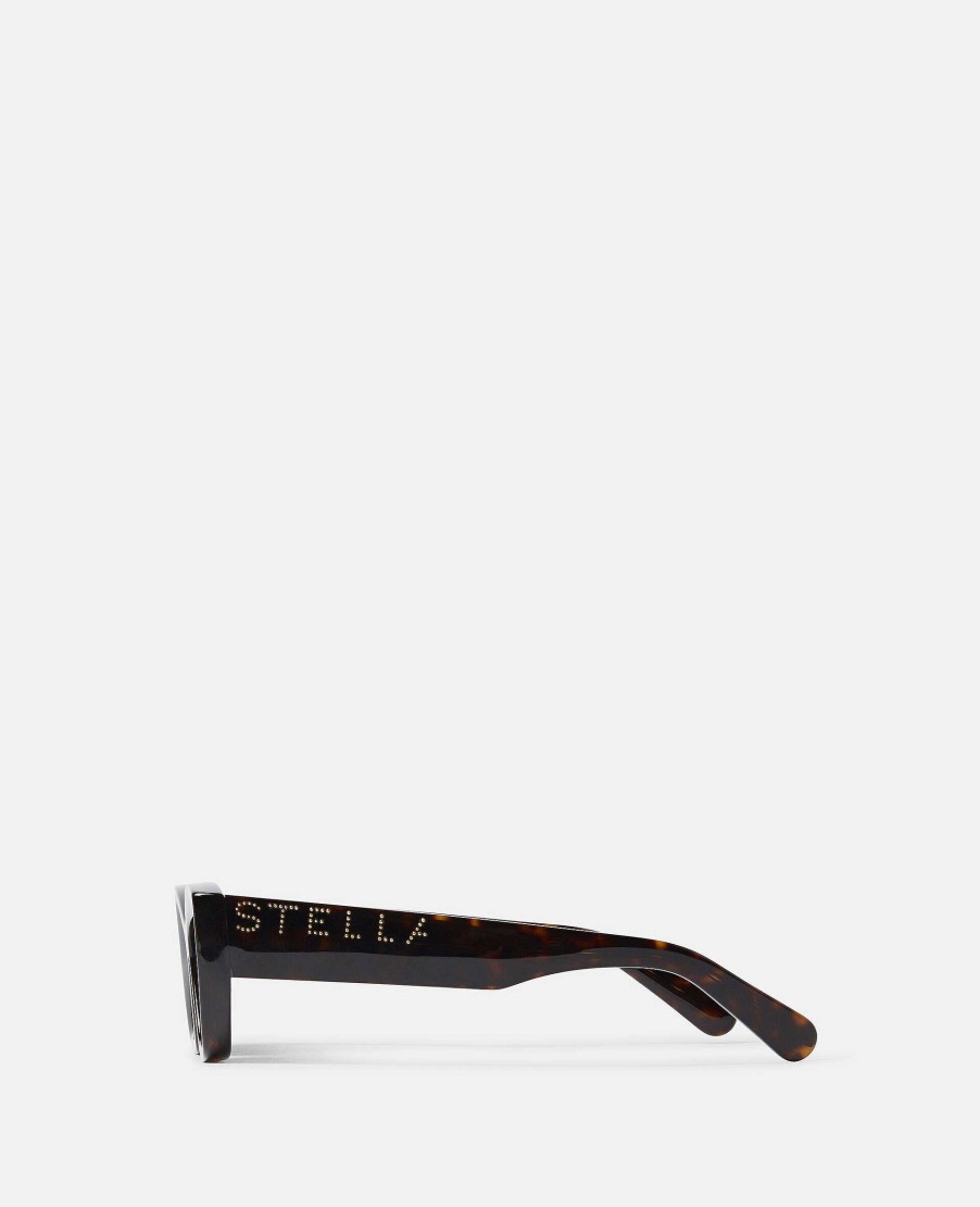 Kvinnor Stella McCartney Solglasogon | Logotyp Cat Eye Solglasogon