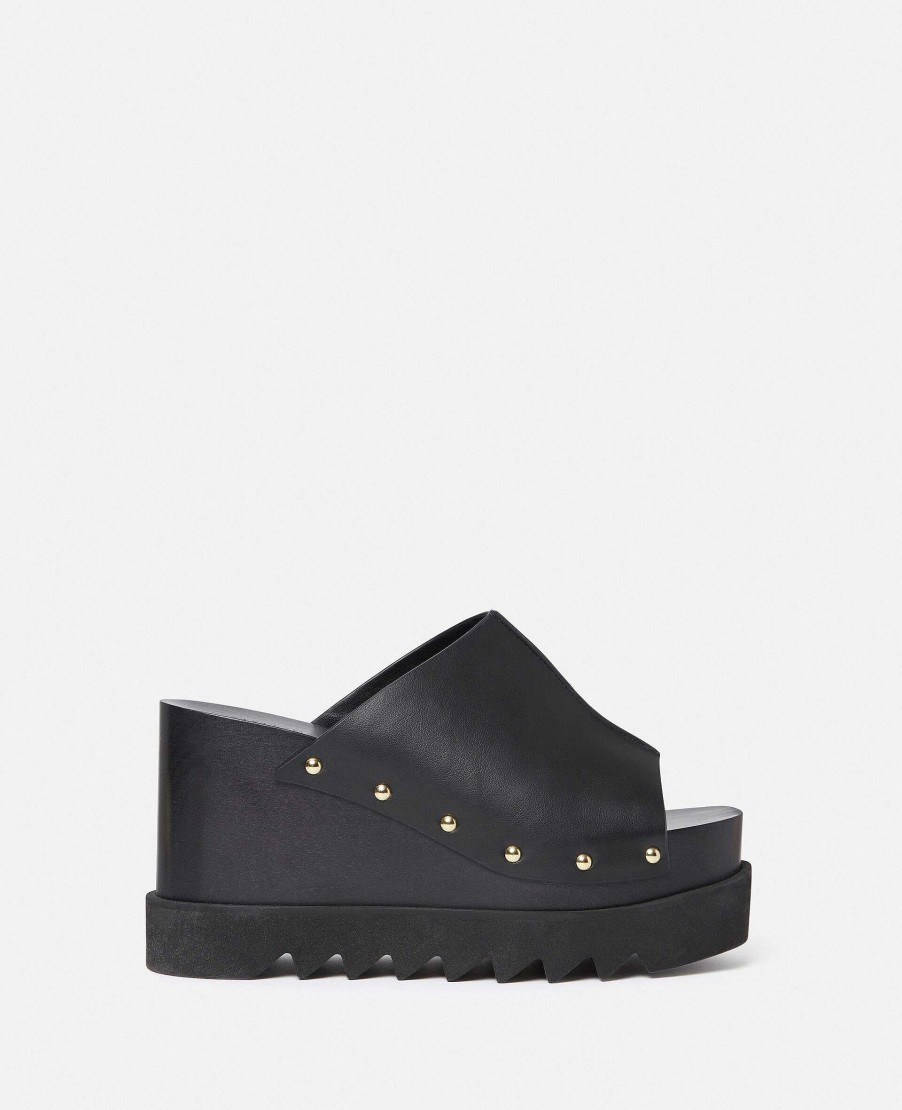 Kvinnor Stella McCartney Kilar | Elyse Dubbade Slide Wedge Sandaler