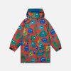 Barn Stella McCartney Ytterklader | Monster Face Print Hood Regnjacka