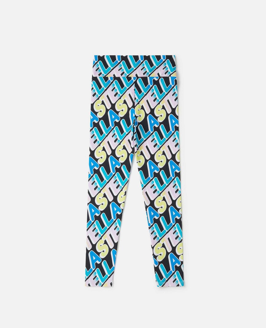 Barn Stella McCartney Byxor Och Kjolar | Stella Logo Leggings