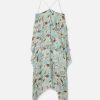 Kvinnor Stella McCartney Klanningar | Lady Garden Print Silk Chiffong Halterneck Klanning