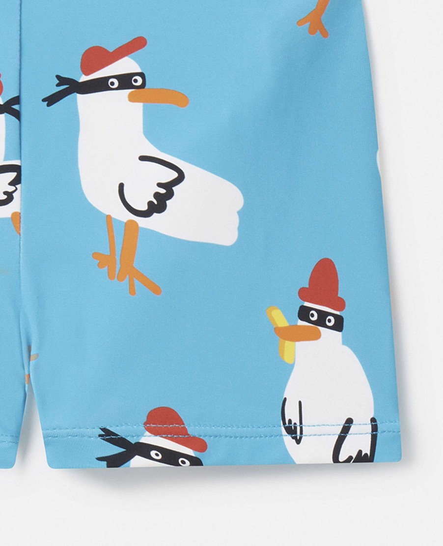 Barn Stella McCartney Baby Boys | Seagull Bandit Badbyxor