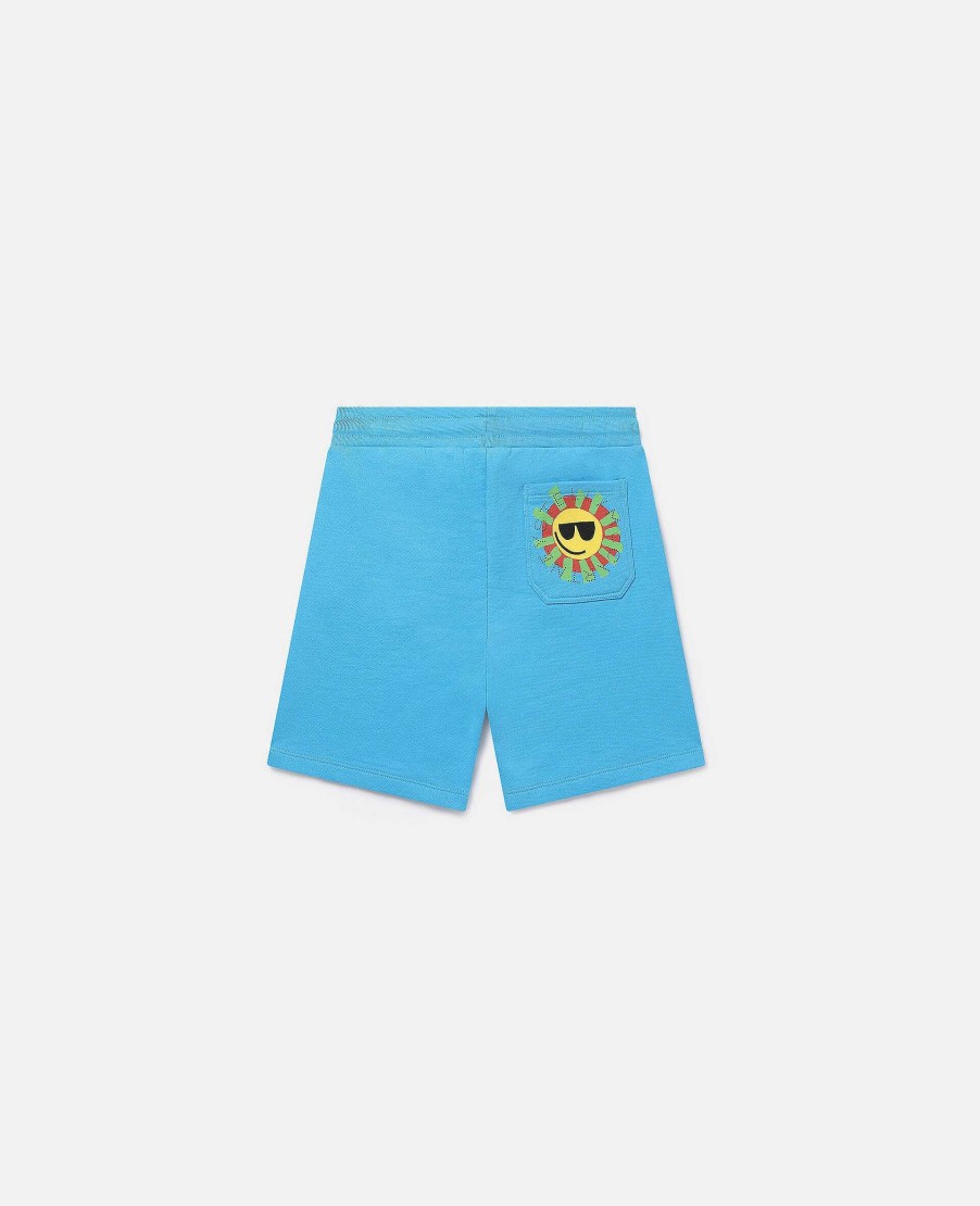 Barn Stella McCartney Byxor Och Shorts | Shorts Med Dragsko