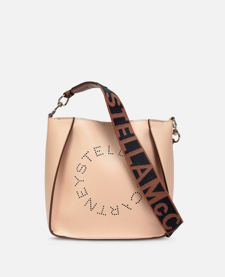 Kvinnor Stella McCartney Crossbody-Vaskor | Stella Axelvaska Med Logotyp