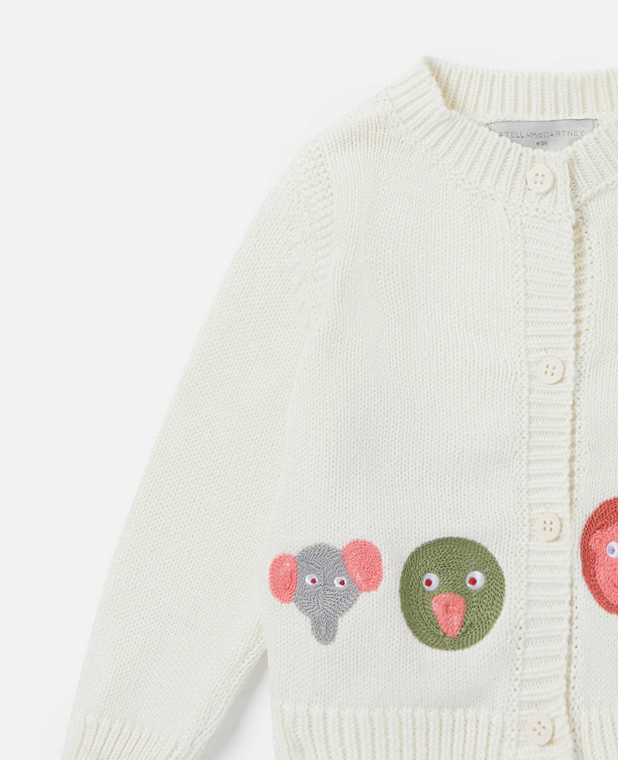 Barn Stella McCartney Baby Boys | Cardigan Med Djurmotiv