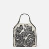 Kvinnor Stella McCartney Ikonisk Falabella | Falabella Moth Print Tiny Tote Bag