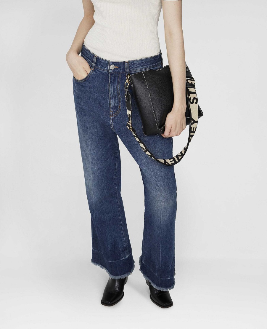 Kvinnor Stella McCartney Crossbody-Vaskor | Logo Kornig Alter Mat Axelvaska