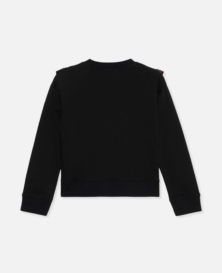 Barn Stella McCartney Trojor Och Koftor | Acorn Broderi Collared Sweatshirt