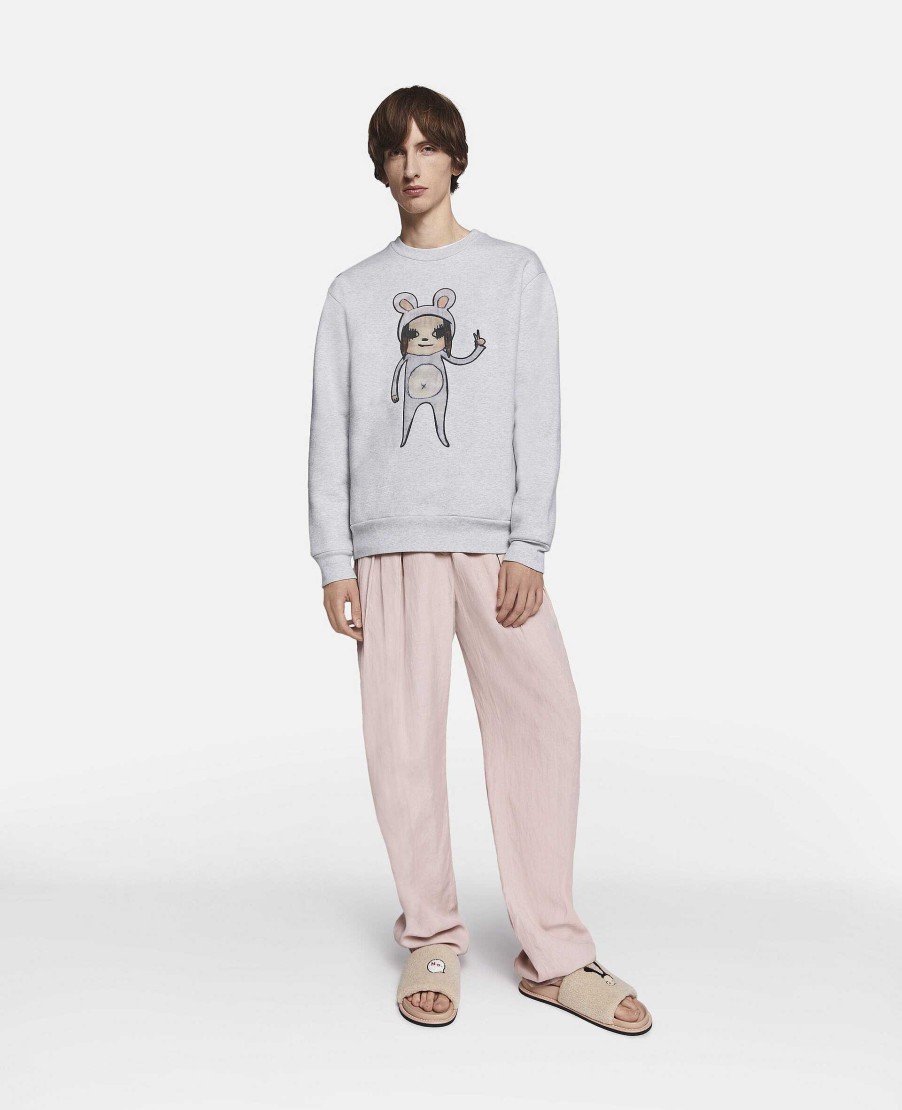 Unisex Stella McCartney Trojor | Untitled Bunny Girl Broderad Sweatshirt