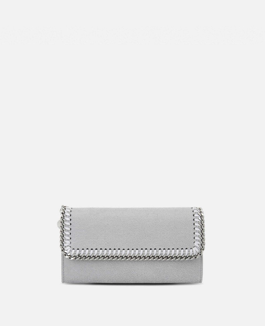 Kvinnor Stella McCartney Langa Planbocker | Falabella Flap Continental Planbok