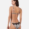 Kvinnor Stella McCartney Underklader Och Nattklader | Zebratryck Satin String Bikinitrosa