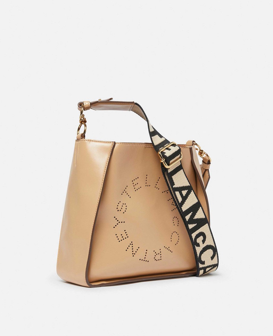 Kvinnor Stella McCartney Crossbody-Vaskor | Axelvaska Med Logotyp