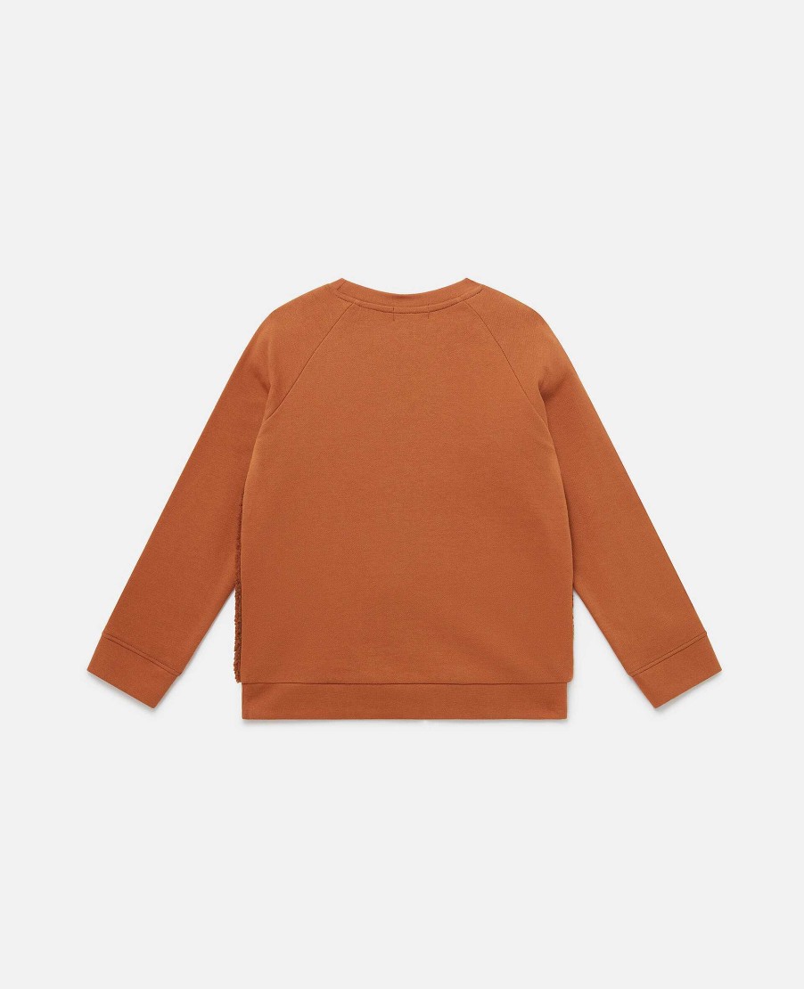 Barn Stella McCartney T-Shirts Och Troja | Grizzly Bear Fleece Troja