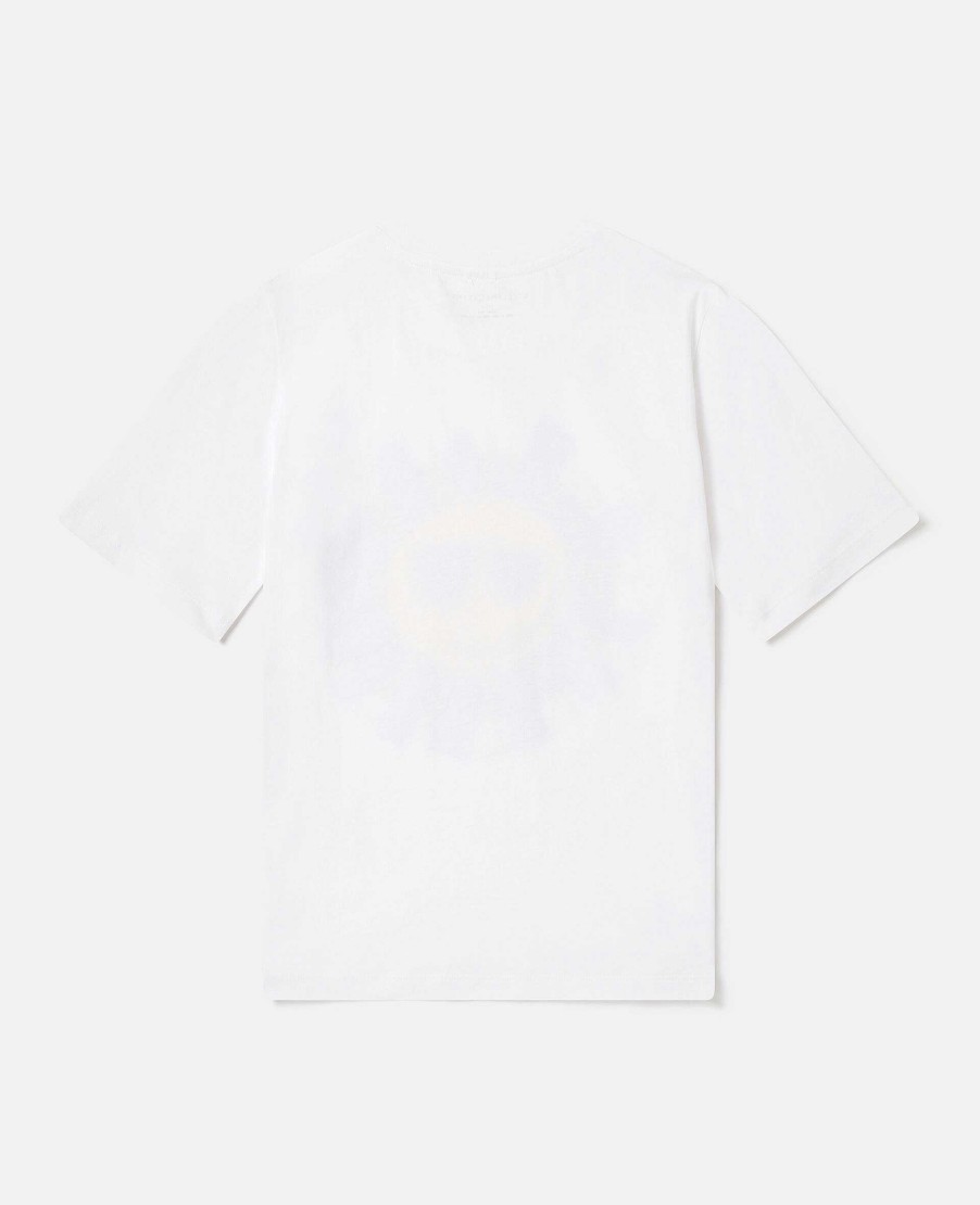 Barn Stella McCartney T-Shirts Och Troja | Sunshine Face T-Shirt