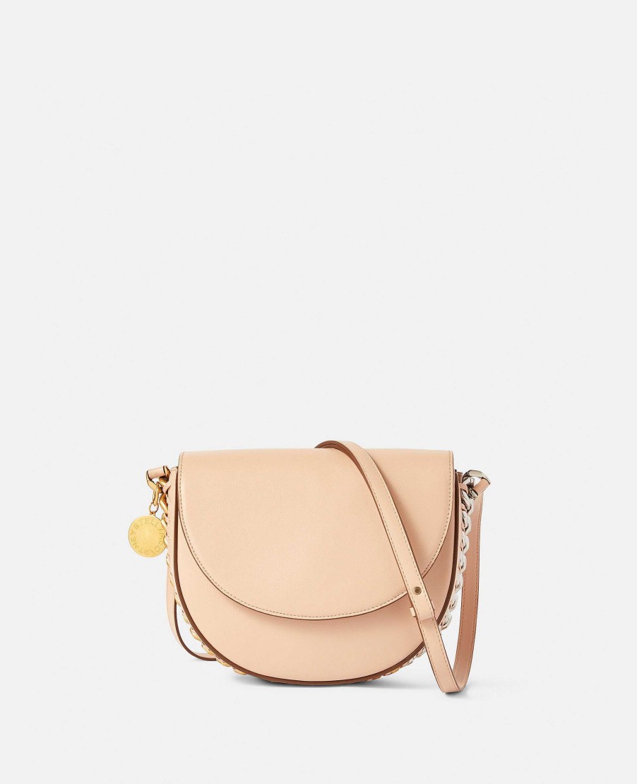 Kvinnor Stella McCartney Frayme Vaska | Frayme Medium Flap Axelvaska