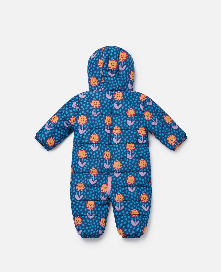 Barn Stella McCartney Baby Flickor | Leende Blomma Print Barndrakt