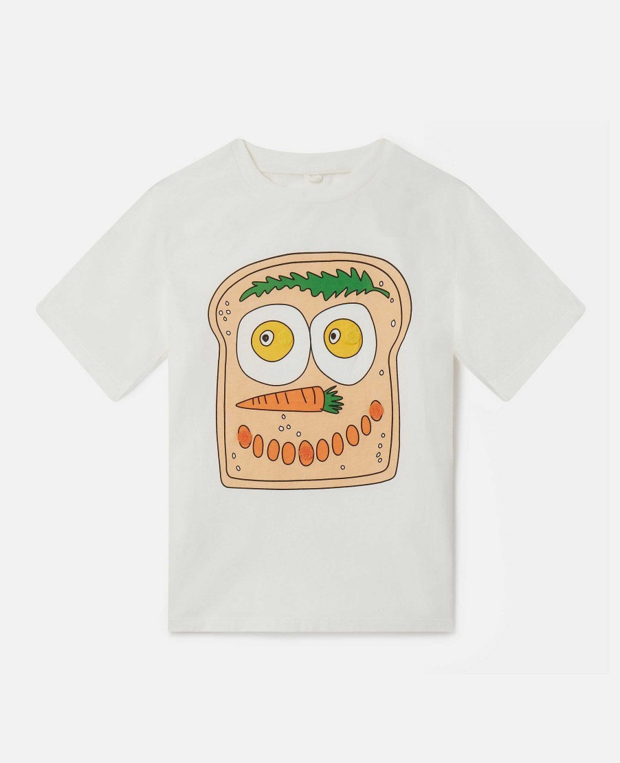 Barn Stella McCartney T-Shirts Och Troja | Silly Sandwich T-Shirt