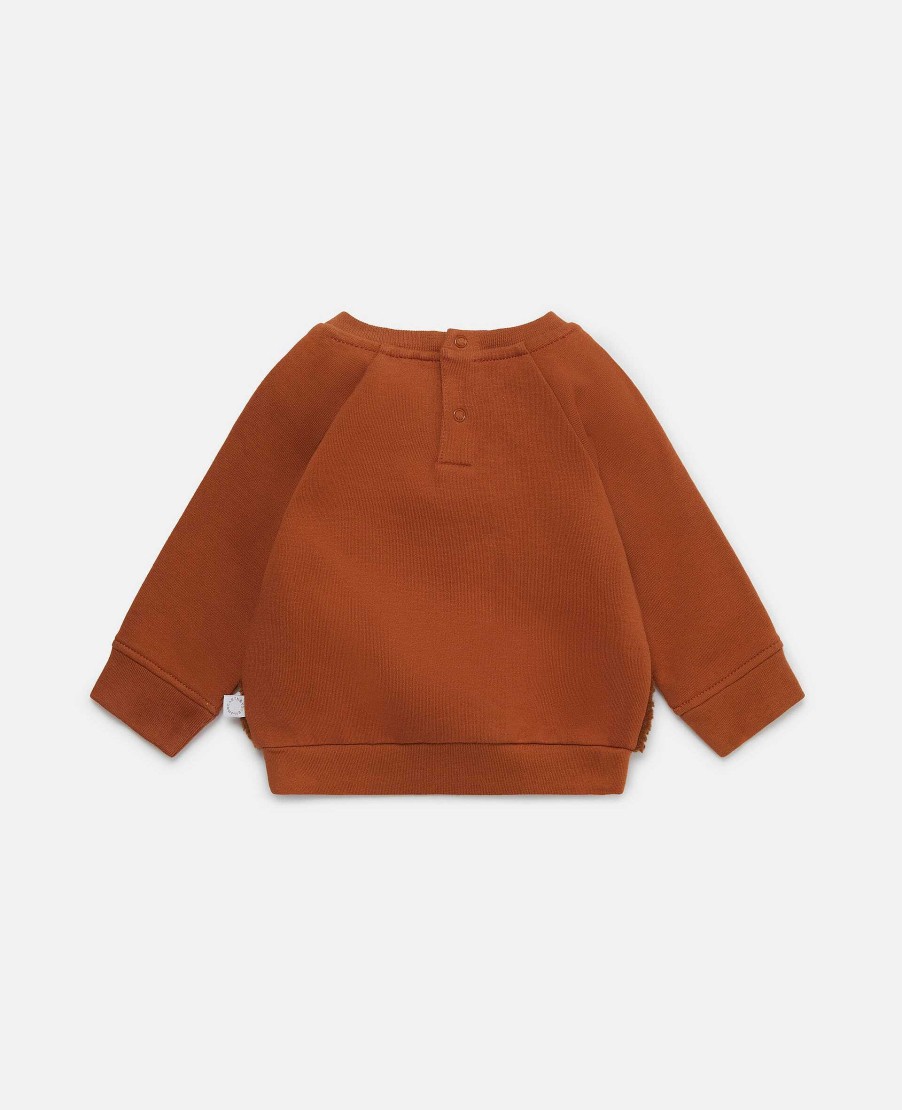 Barn Stella McCartney Baby Boys | Fleecetroja Med Bjorntryck