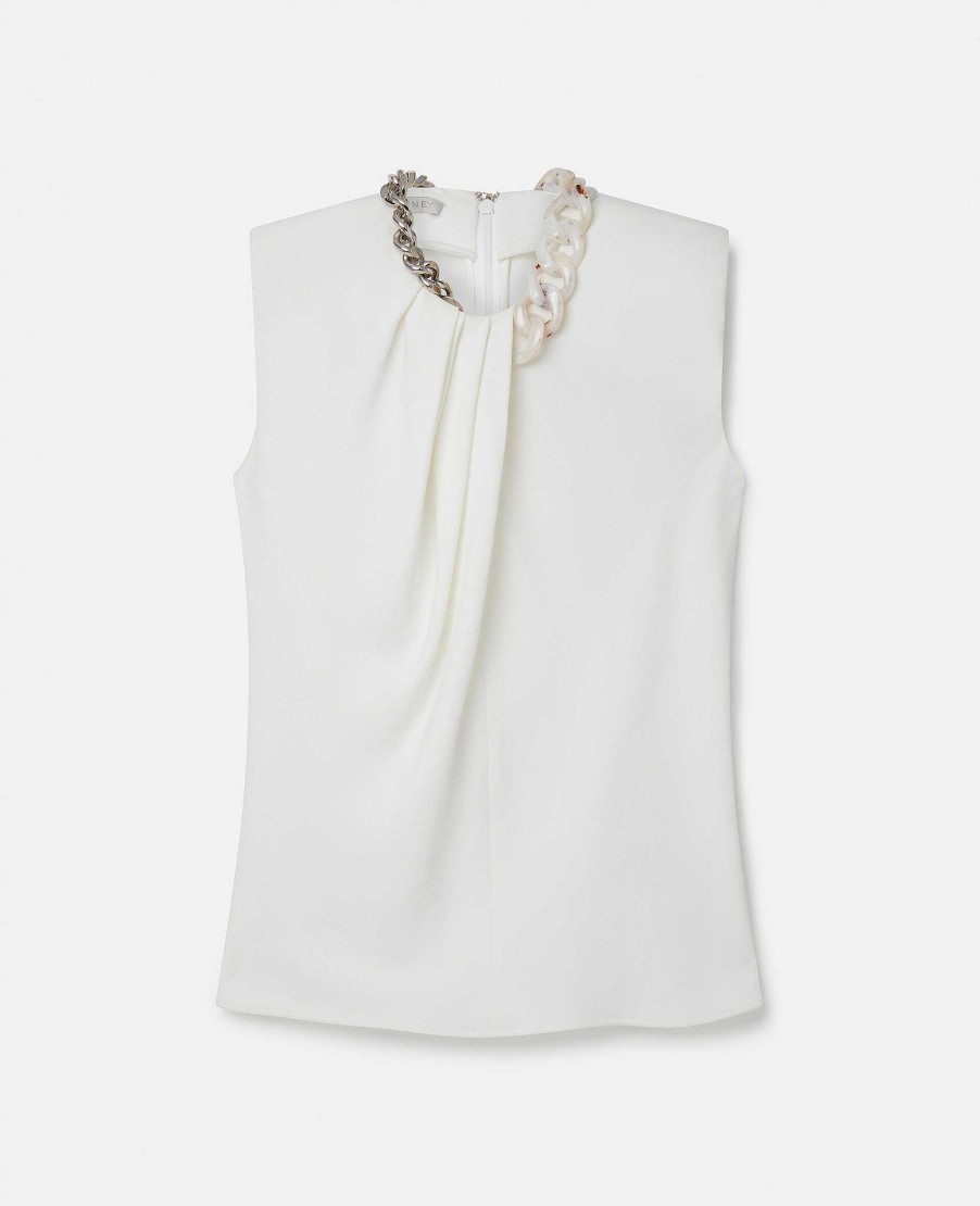 Kvinnor Stella McCartney Trojor Och T-Shirts | Falabella Chain Top