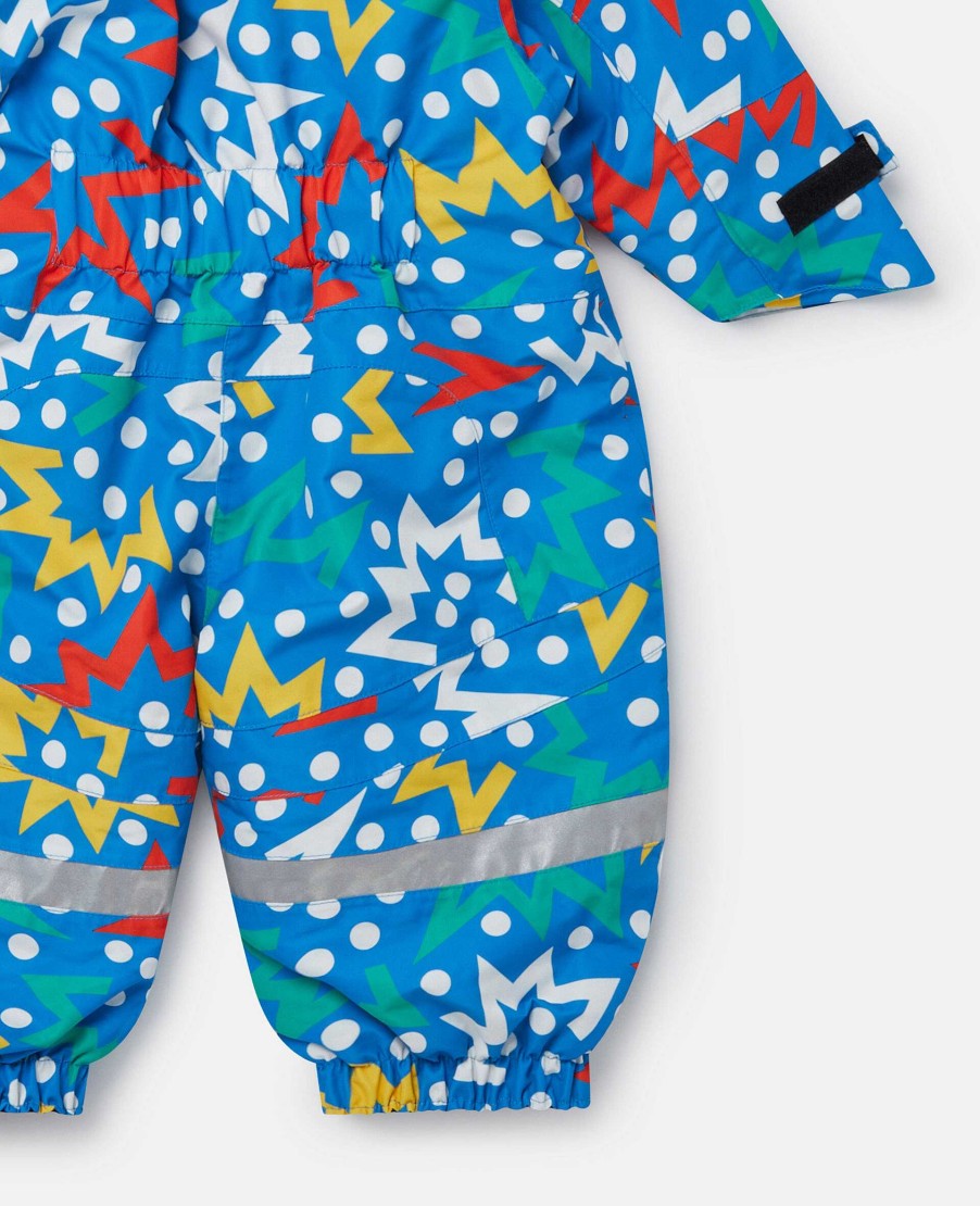 Barn Stella McCartney Baby Boys | Starburst Tryck Vadderad Vagn