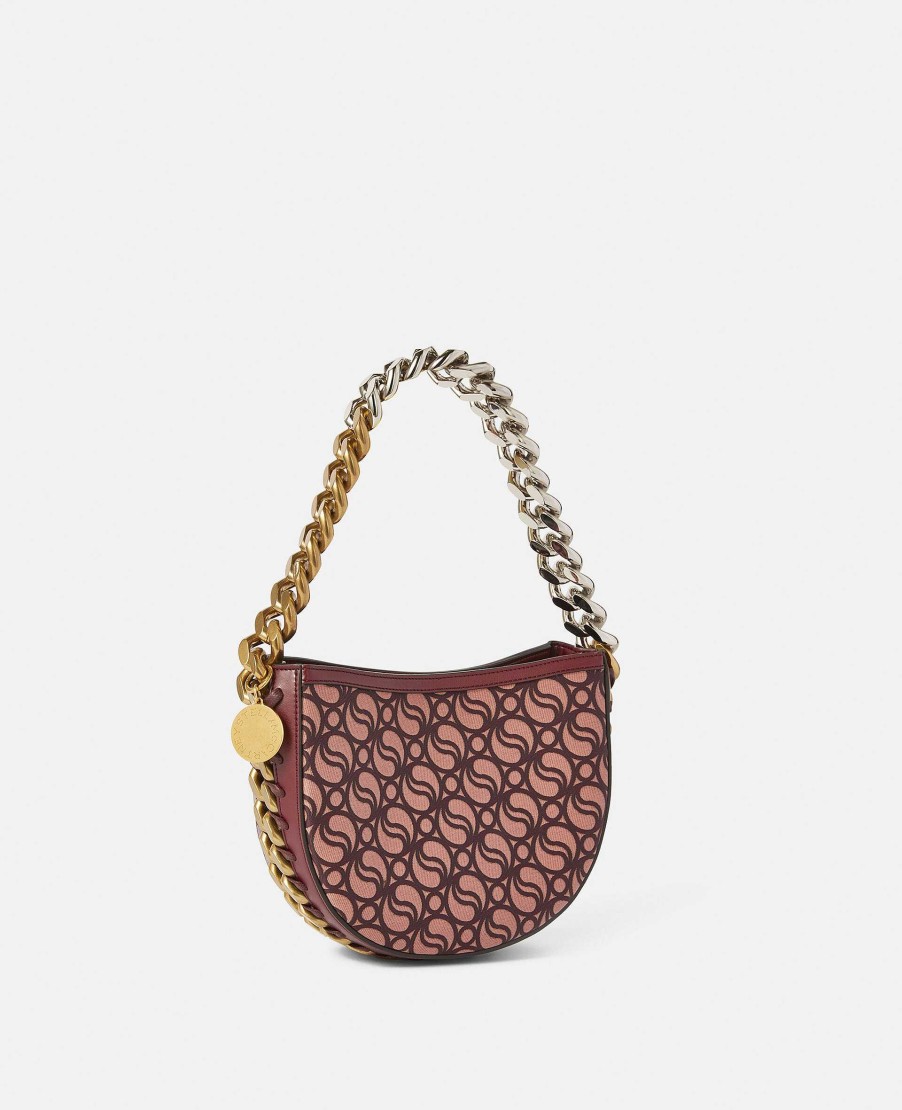 Kvinnor Stella McCartney Crossbody-Vaskor | Frayme Liten S-Wave Axelvaska