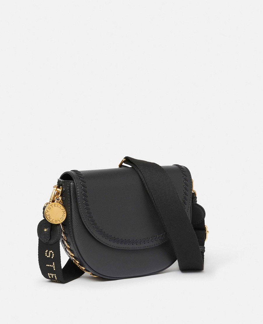 Kvinnor Stella McCartney Frayme Vaska | Frayme Mirum® Medium Flap Axelvaska