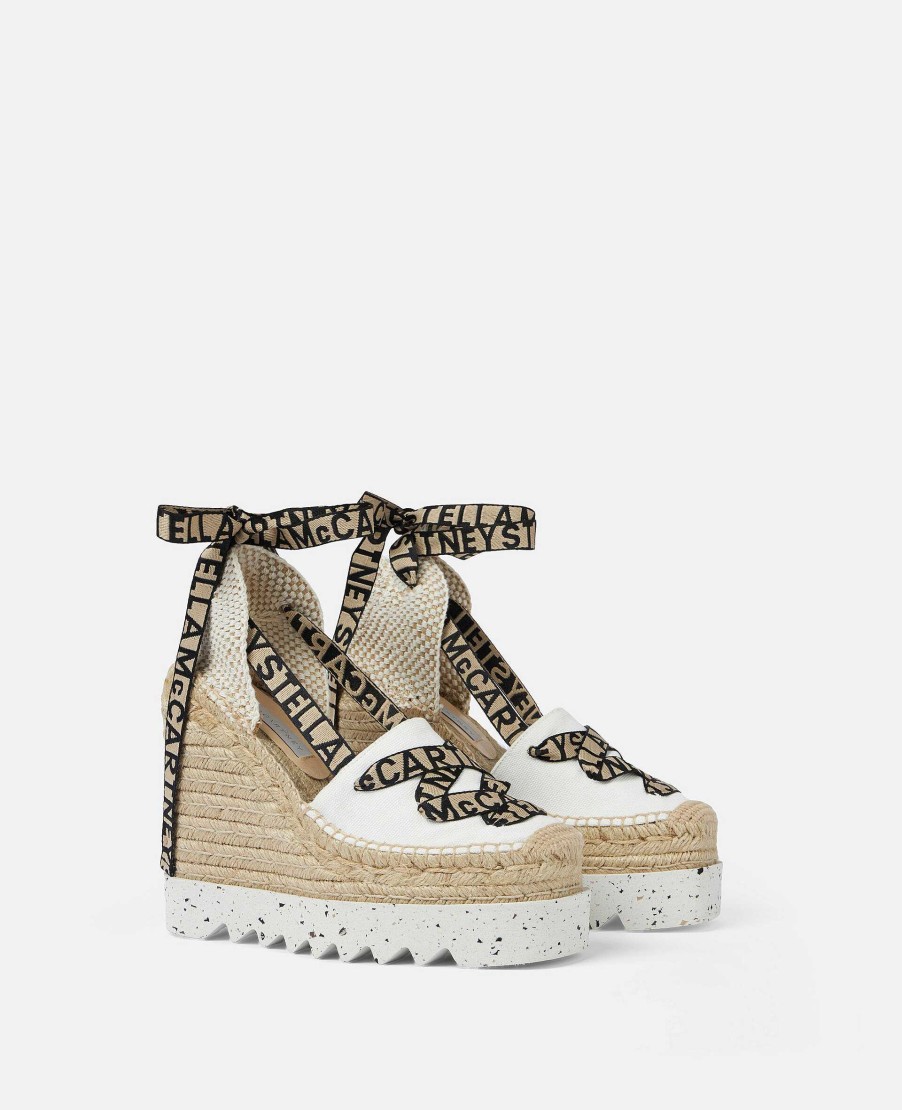 Kvinnor Stella McCartney Kilar | Gaia Platform Espadrille Wedges