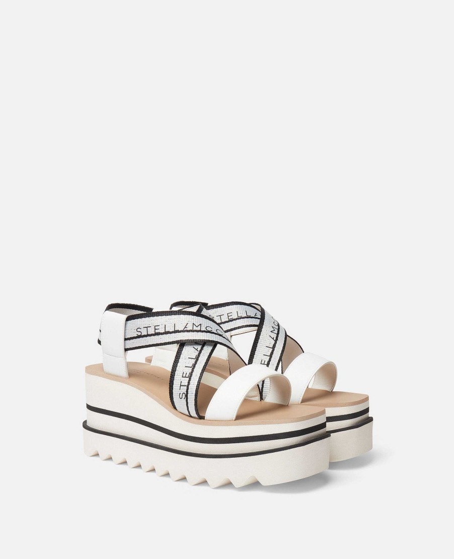 Kvinnor Stella McCartney Kilar | Sneak-Elyse Randiga Plattformssandaler