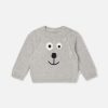 Barn Stella McCartney Baby Boys | Bear Motiv Jumper