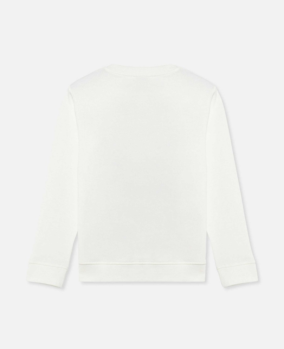 Barn Stella McCartney T-Shirts Och Troja | Monster Motiv Langarmad T-Shirt