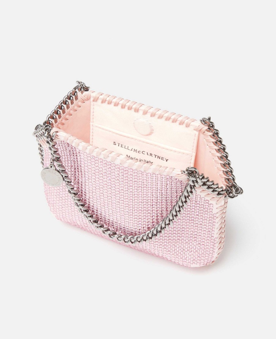 Kvinnor Stella McCartney Ikonisk Falabella | Falabella Crystal Mini Axelvaska