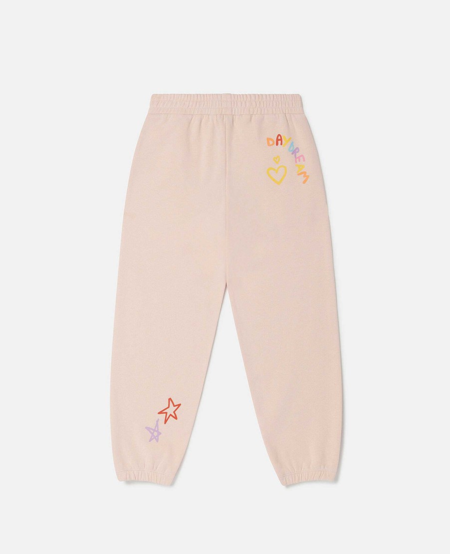 Barn Stella McCartney Byxor Och Kjolar | Doodle Brodery Joggers