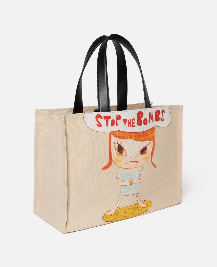 Unisex Stella McCartney Pasar | Stoppa Bomberna Tryck Tygvaska I Bomull