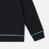 Barn Stella McCartney Koftor Och Trojor | Smc Neon Trim Hoodie Med Dragkedja