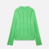 Kvinnor Stella McCartney Trojor Och T-Shirts | Kabelstickad Cape Jumper