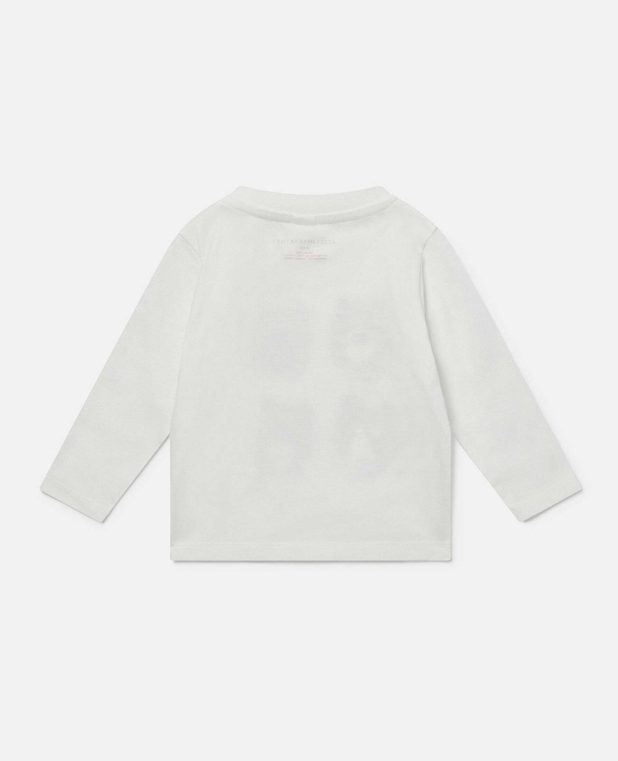 Barn Stella McCartney Baby Boys | Grizzly Bears Langarmad T-Shirt