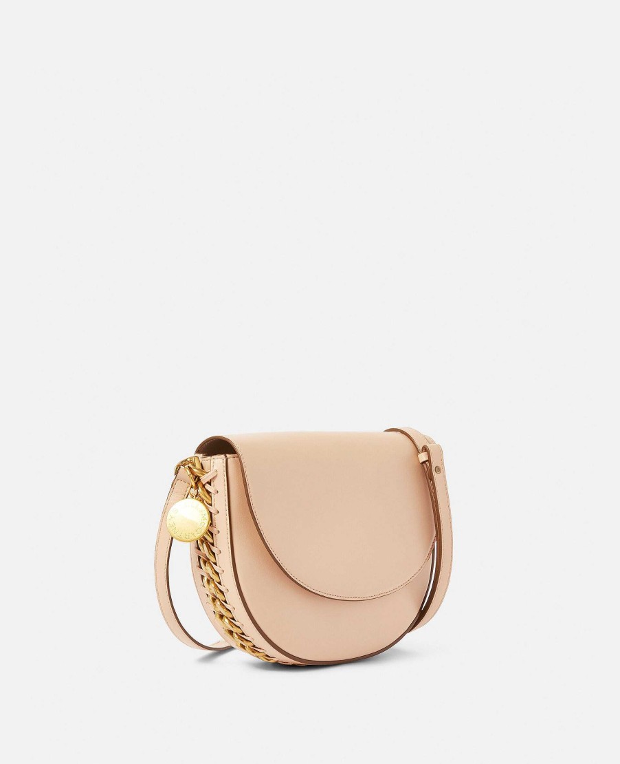 Kvinnor Stella McCartney Frayme Vaska | Frayme Medium Flap Axelvaska