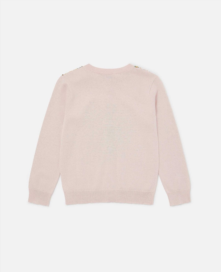 Barn Stella McCartney Trojor Och Koftor | Konfetti Cardigan