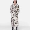 Kvinnor Stella McCartney Kappor Och Jackor | Appaloosa Print Lang Teddy Coat