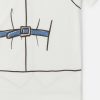 Barn Stella McCartney T-Shirts Och Troja | Vast Trompe-L'Oeil T-Shirt Med Tryck